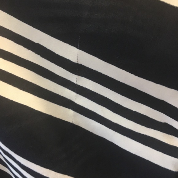 Ann Taylor Striped Hi-Lo Tunic Blouse - Picture 5 of 7